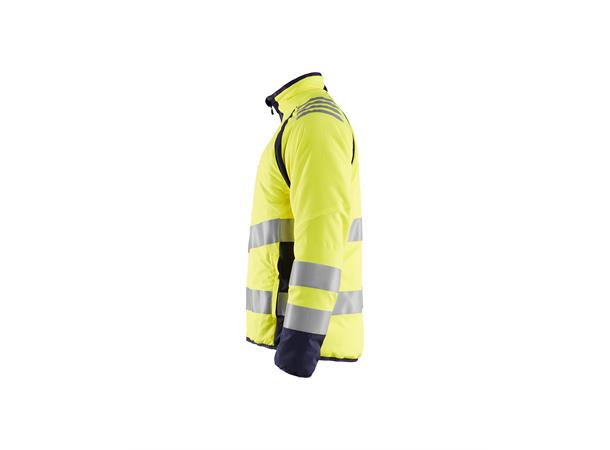 Blåkläder Isolasjonsjakke i varsel Gul/Marineblå, str.4XL