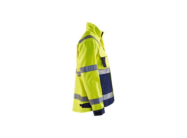 Blåkläder Jakke varsel Gul/Marineblå, str.4XL