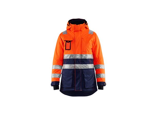 Blåkläder Parkas varsel Oransje, str.XXL, dame