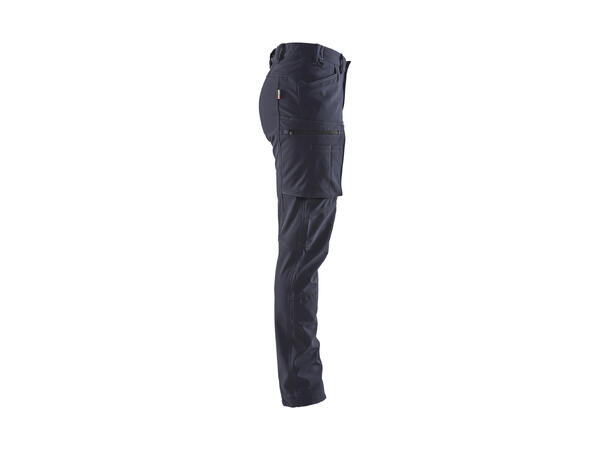 Blåkläder Servicebukse Softshell Dame Marineblå C32