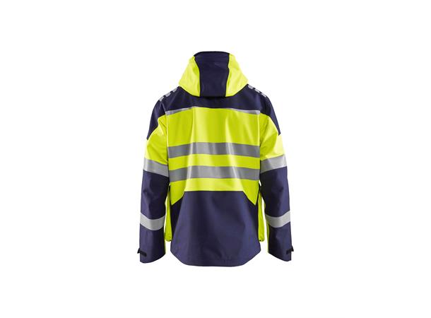 Blåkläder Skalljakke Evolution varsel Gul/Marineblå, str.4XL