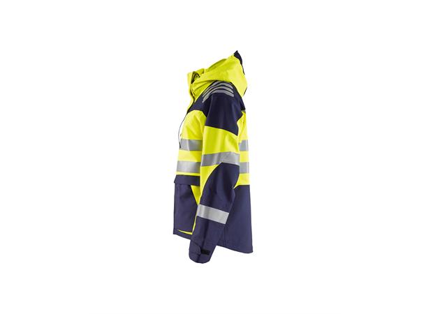 Blåkläder Skalljakke Evolution varsel Gul/Marineblå, str.4XL