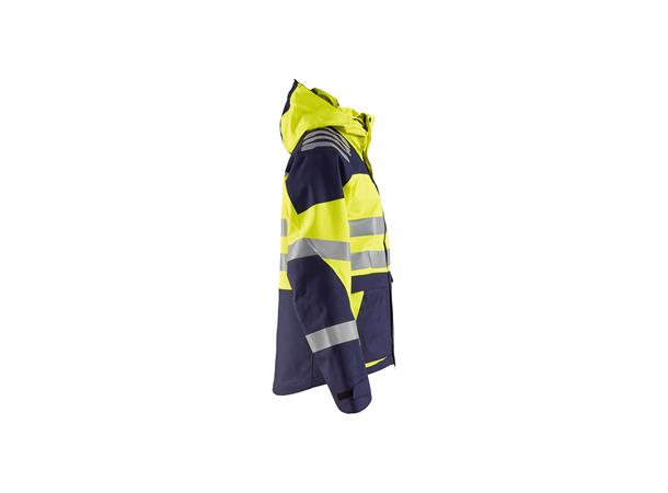 Blåkläder Skalljakke Evolution varsel Gul/Marineblå, str.4XL