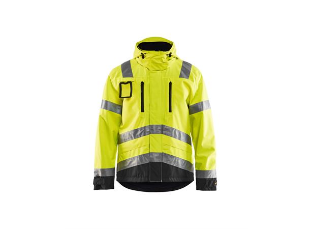 Blåkläder Skalljakke varsel Gul/Svart, str.4XL
