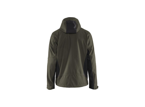 Blåkläder Softshelljakke Grønn, str.4XL