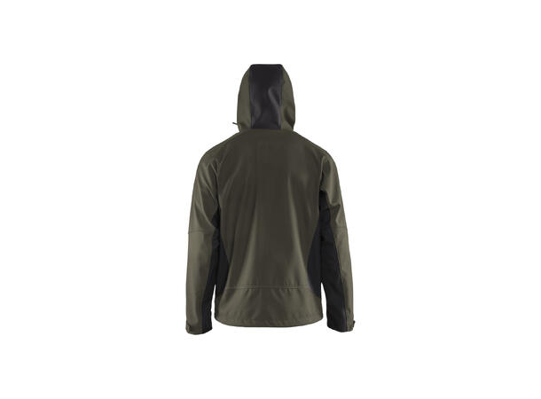 Blåkläder Softshelljakke Grønn, str.4XL