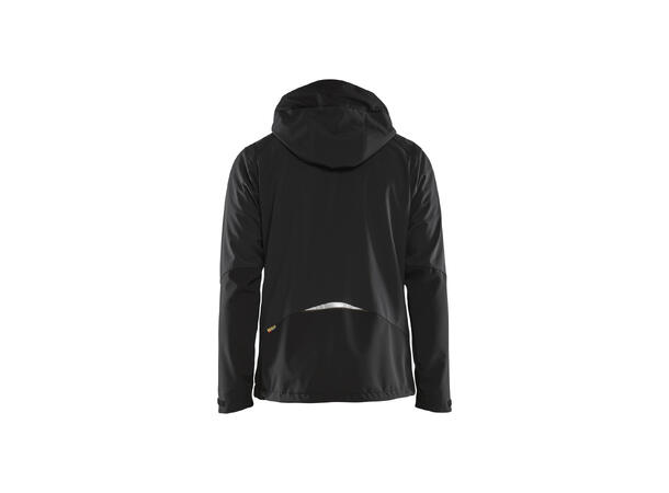 Blåkläder Softshelljakke Svart/Rød, str.4XL