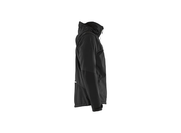 Blåkläder Softshelljakke Svart/Rød, str.4XL