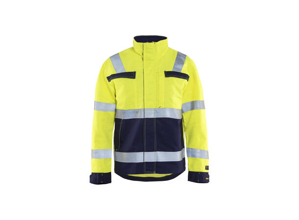 Blåkläder 4087 Jakke Multinorm Varsel Gul/Marineblå M