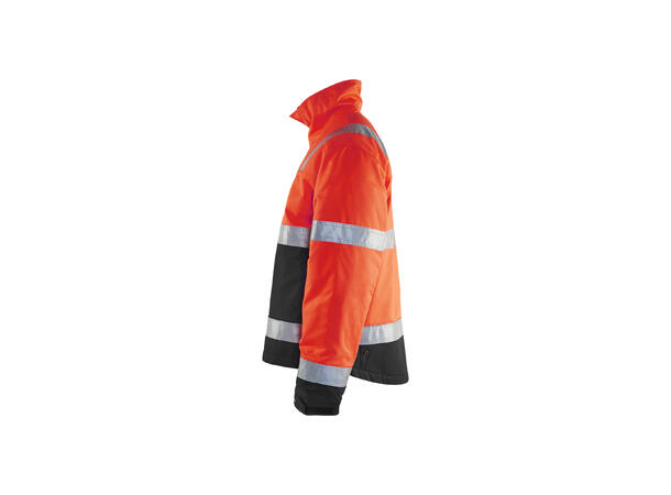 Blåkläder 4862 Vinterjakke Varsel HiVis Rød 4XL