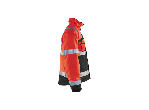 Blåkläder 4862 Vinterjakke Varsel HiVis Rød 4XL