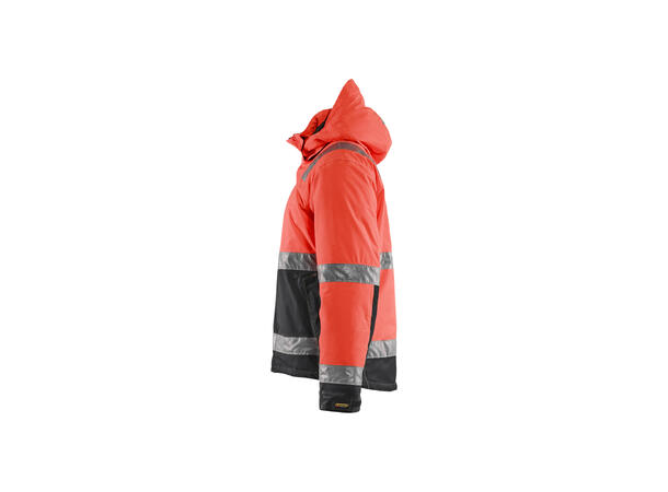 Blåkläder 4870 Vinterjakke Varsel Rød/Svart XXXL