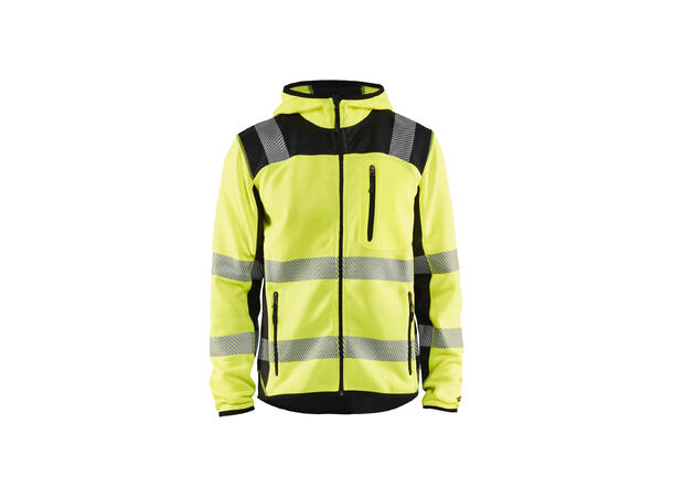 Blåkläder 4923 Hettejakke Strikket Varse Gul/Svart 4XL