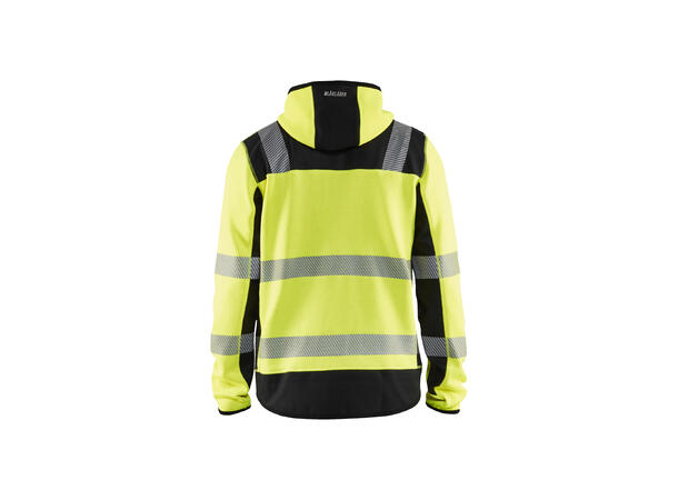 Blåkläder 4923 Hettejakke Strikket Varse Gul/Svart 4XL