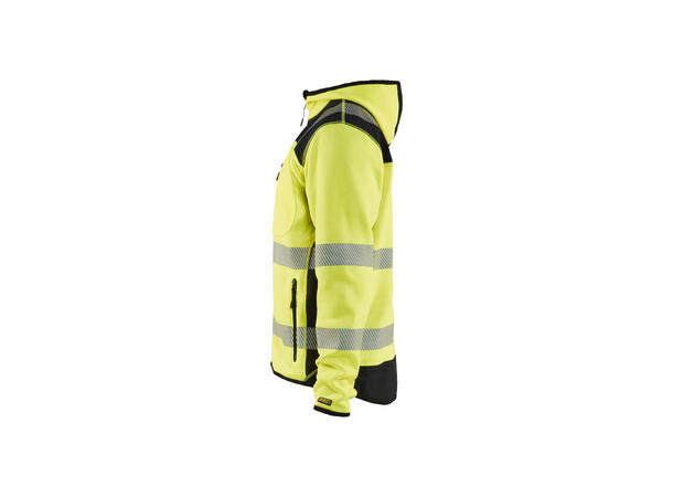 Blåkläder 4923 Hettejakke Strikket Varse Gul/Svart 4XL