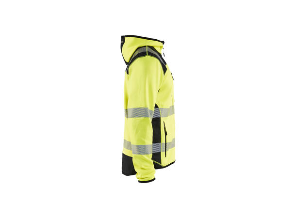 Blåkläder 4923 Hettejakke Strikket Varse Gul/Svart 4XL