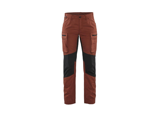 Blåkläder 7159 Servicebukse Stretch Dame Rød C40