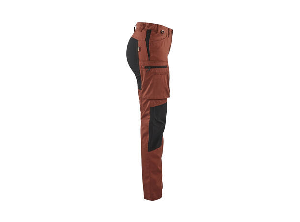 Blåkläder 7159 Servicebukse Stretch Dame Rød C40