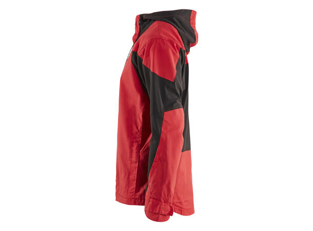 Blåkläder Allværsjakke stretch Rød/Svart, str.4XL