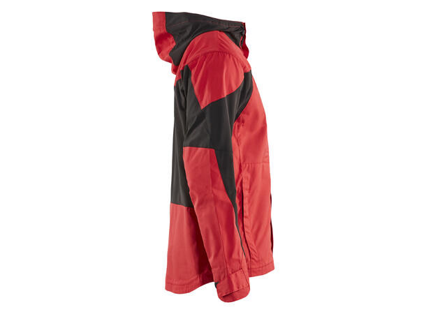 Blåkläder Allværsjakke stretch Rød/Svart, str.4XL