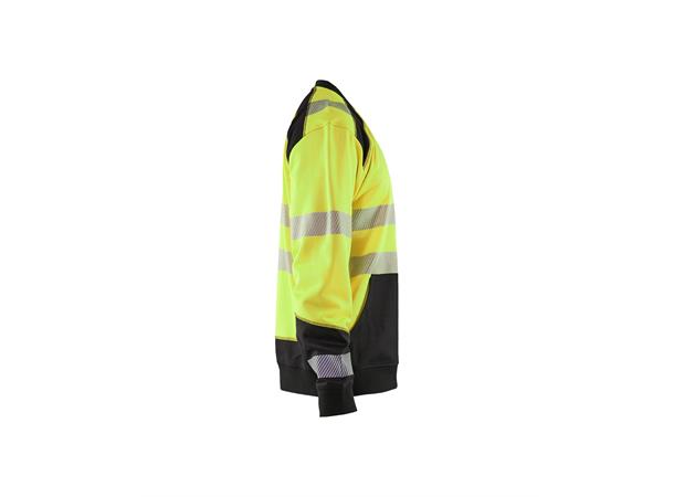 Blåkläder Genser varsel Gul/Svart, str.4XL