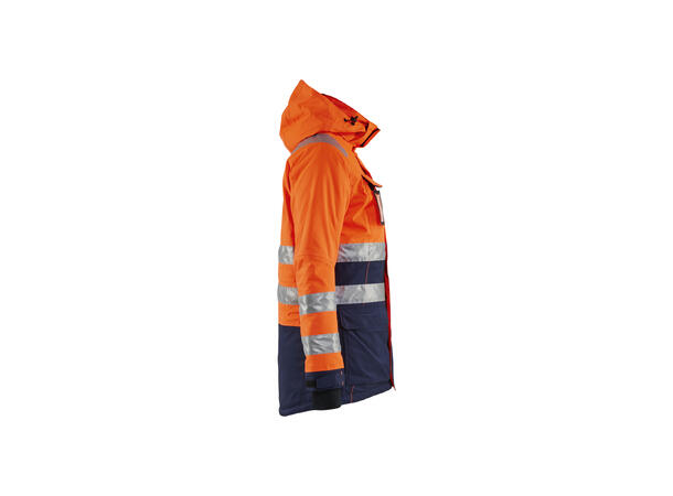 Blåkläder Parkas varsel Oransje, str.XXXL, dame