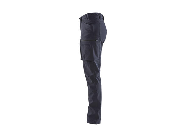 Blåkläder Servicebukse Softshell Dame Marineblå C44