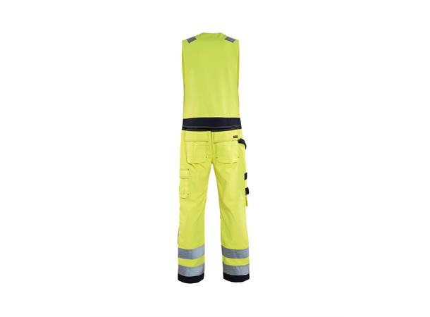 Blåkläder Vestbukse multinorm Gul/Marineblå, str.C46