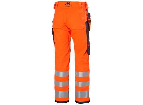 Helly Hansen Alna 2.0 håndverkbukse Kl.2 HiVis Oransje, str.D88