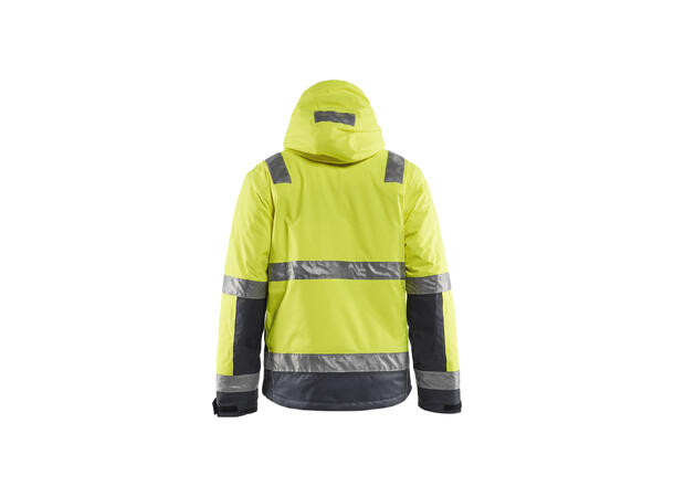 Blåkläder 4870 Vinterjakke Varsel Gul/Grå L