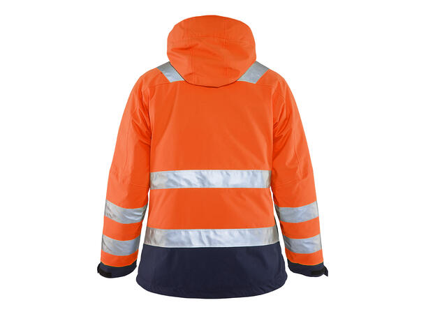 Blåkläder 4872 Vinterjakke Varsel Dame Oransje L