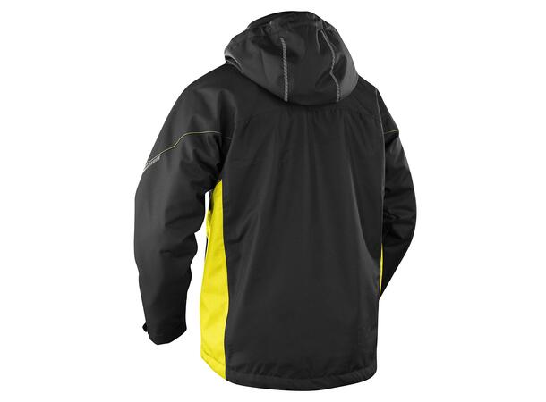 Blåkläder 4890 Lettfôret Vinterjakke Svart/Gul 4XL