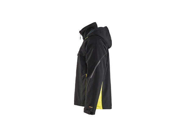 Blåkläder 4890 Lettfôret Vinterjakke Svart/Gul 4XL