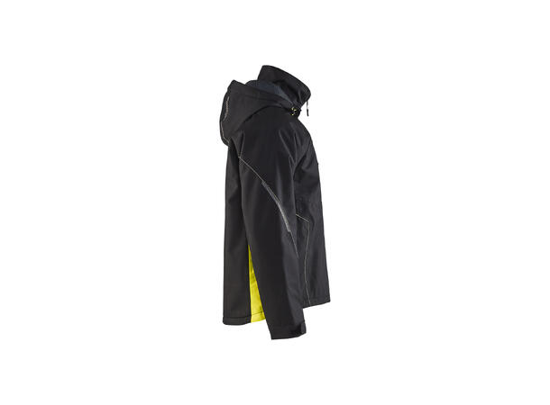 Blåkläder 4890 Lettfôret Vinterjakke Svart/Gul 4XL