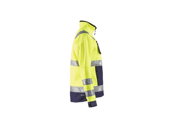 Blåkläder 4902 Softshelljakke Dame Gul/Marineblå L
