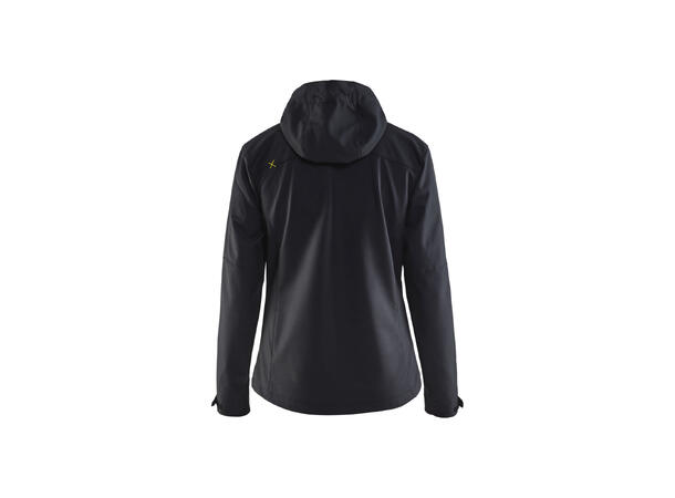 Blåkläder 4919 Softshelljakke Dame Svart/Gul XXXL