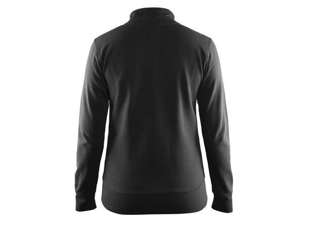 Blåkläder Genser hel glidelås Svart, str.L, dame