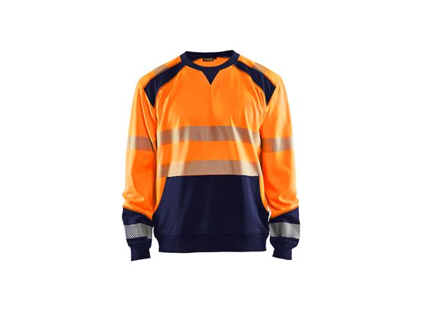Blåkläder Genser varsel Oransje, str.4XL