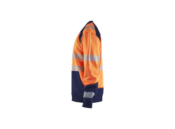 Blåkläder Genser varsel Oransje, str.4XL