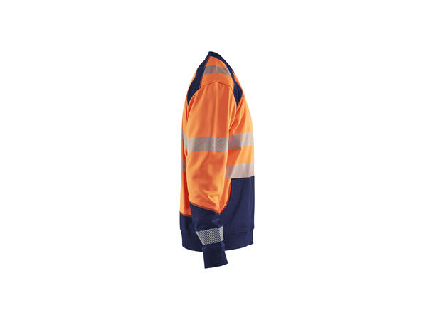 Blåkläder Genser varsel Oransje, str.4XL