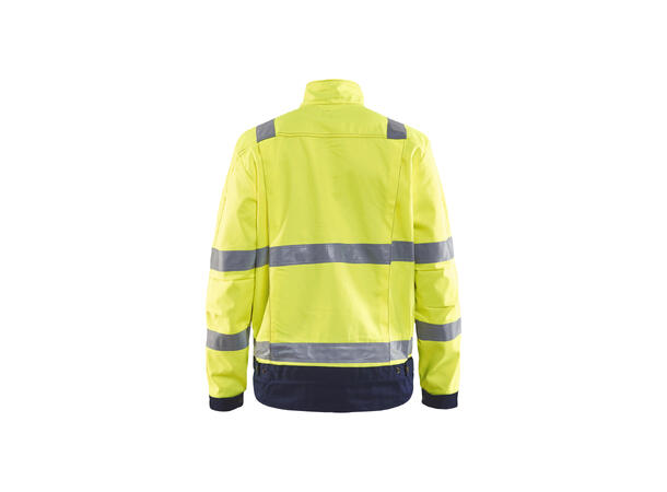 Blåkläder Jakke Varsel Gul/Marineblå, str.4XL