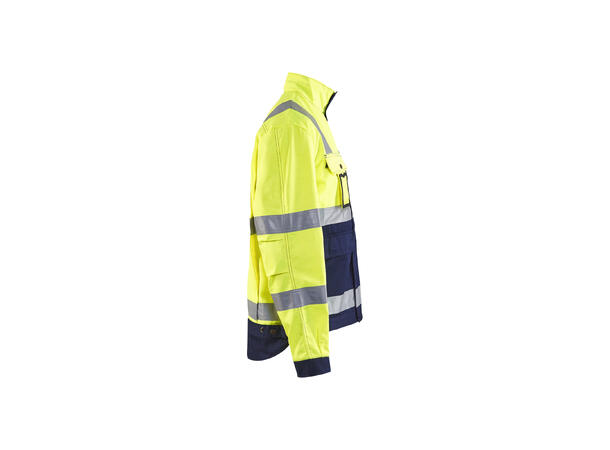 Blåkläder Jakke Varsel Gul/Marineblå, str.4XL