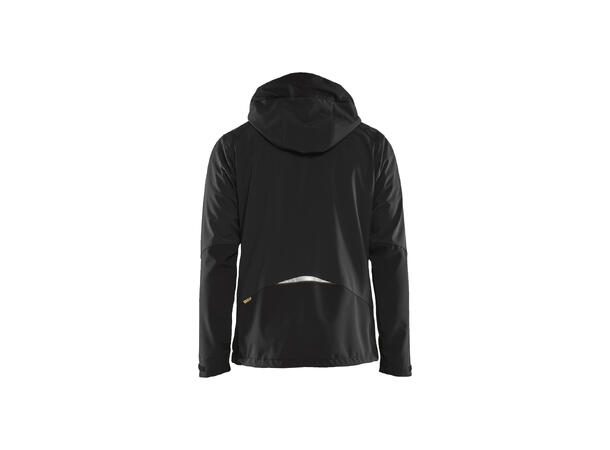 Blåkläder Softshelljakke Svart/Gul, str.4XL