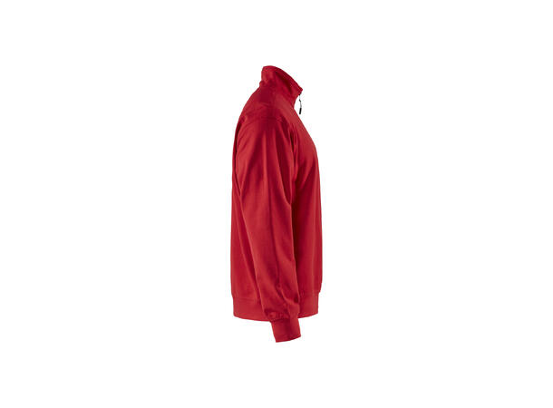 Blåkläder genser med halv glidelås Rød, str.4XL
