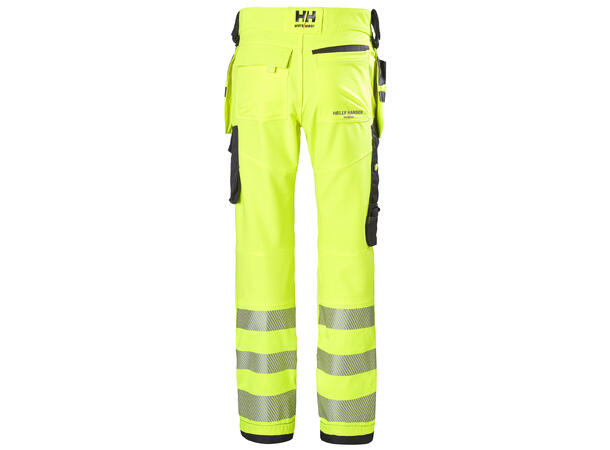 Helly Hansen ICU Håndverksbukse Kl.2 HiVis Gul, str.C50
