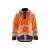 Blåkläder 4302 Regnjakke Varsel Level 2 Oransje/Marineblå 4XL 