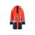 Blåkläder 4324 Regnjakke Level 1 Varsel Oransje/Marineblå L 