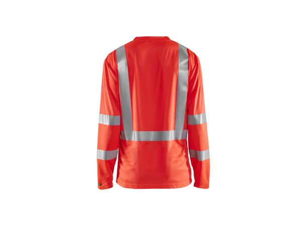 Blåkläder 3383 Langermet Varsel HiVis Rød XS