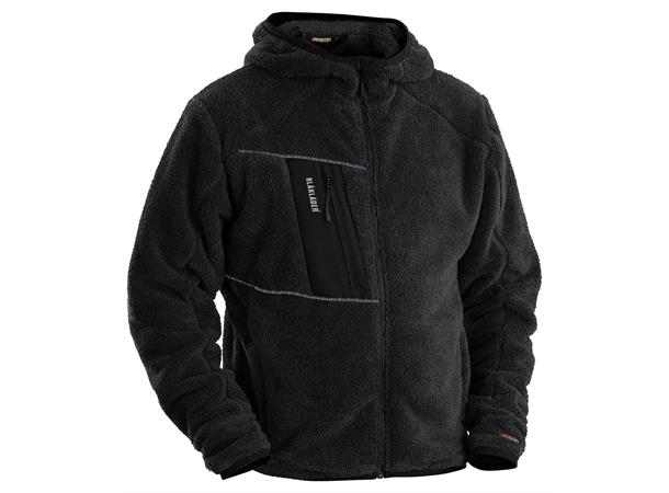 Blåkläder Fiberfleece jakke Svart, str.XL