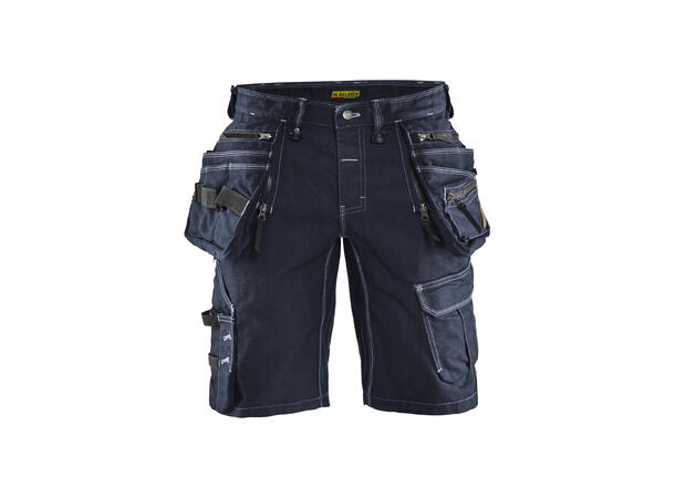 Blåkläder Håndverksshorts stretch X1900 Marineblå/Svart, str.C56